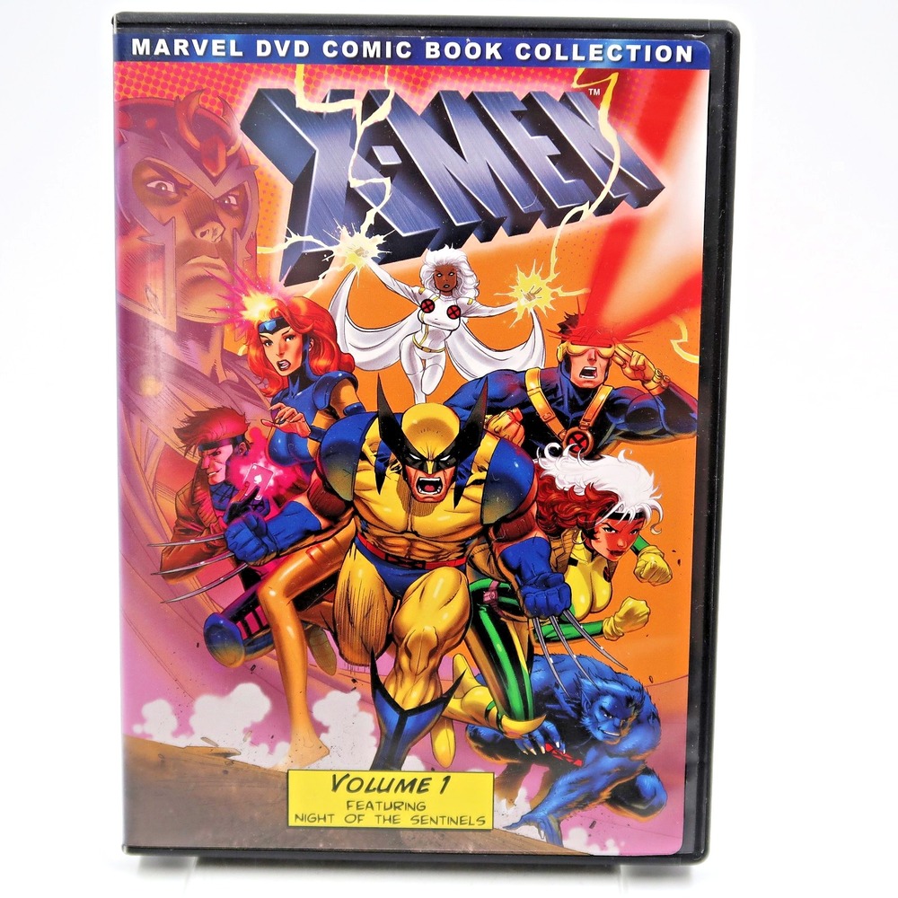 X-Men Volume One Marvel DVD Comic Book Collection Animated Series 2-Disc 2009